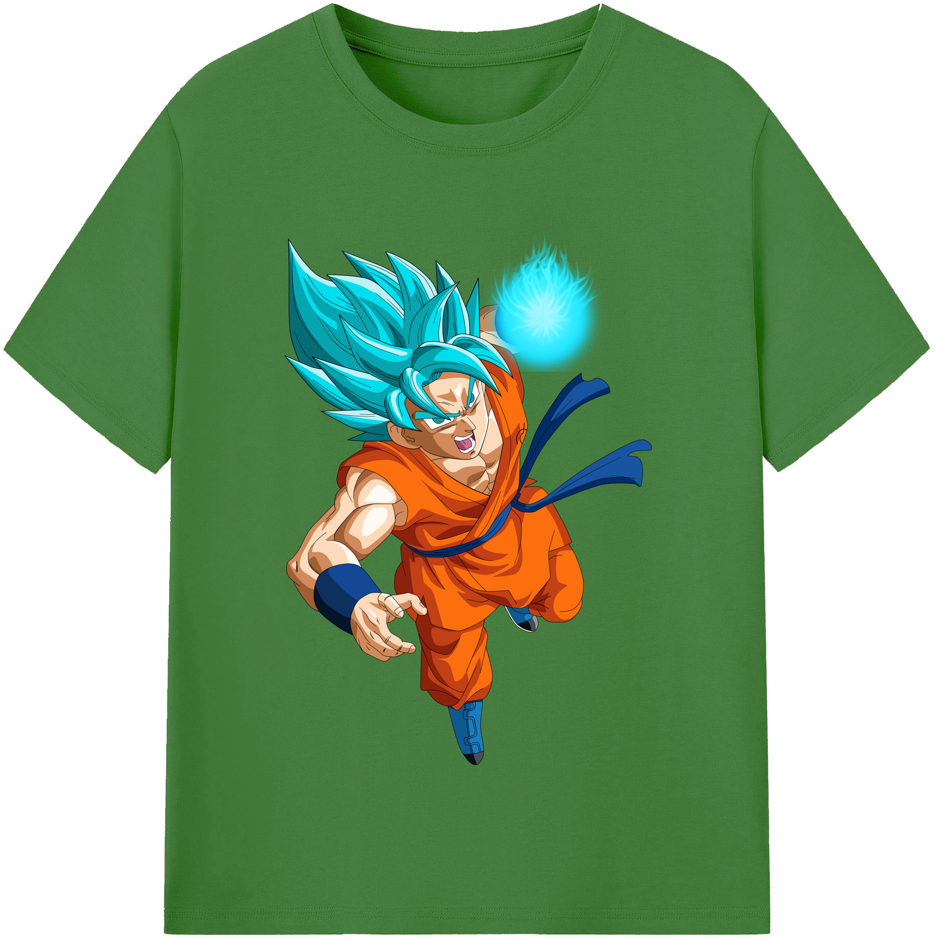 （画像用） ドラゴンボール 孫悟空（そん ごくう）Son Goku カカロット DRAGON BALL Kakarotto レディースカジュアルプリントTシャツ（綿100％）